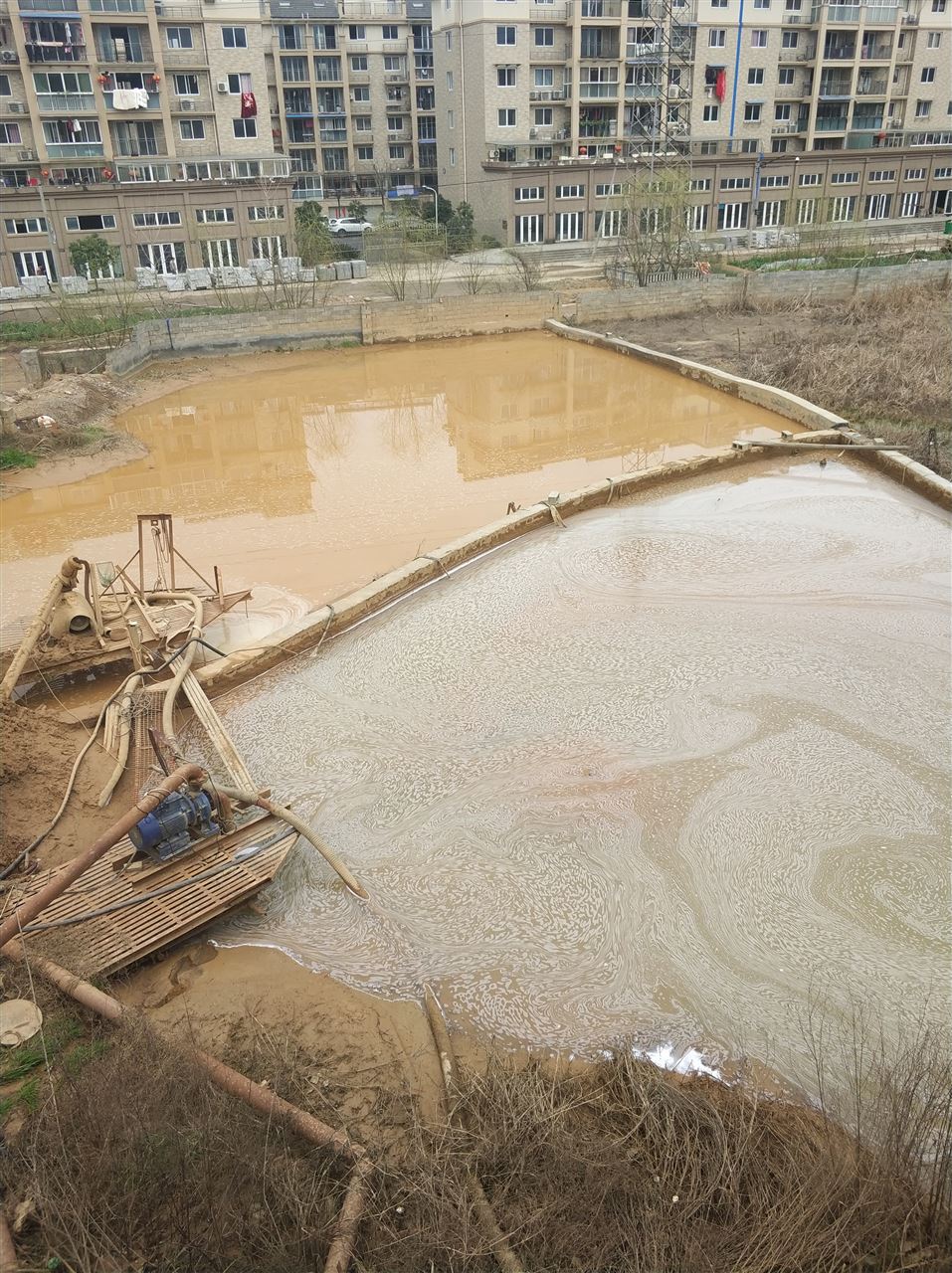 浑南沉淀池淤泥清理-厂区废水池淤泥清淤